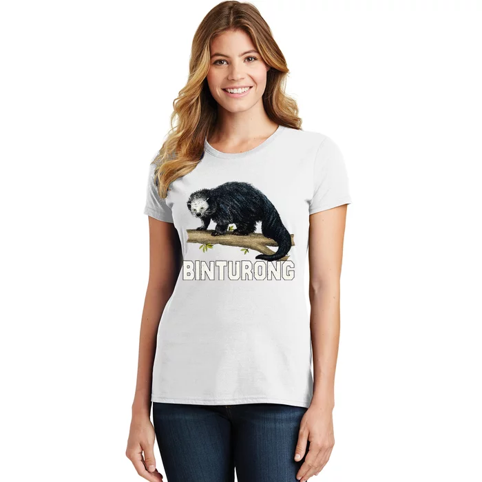 Vintage Binturong Sunset Women's T-Shirt