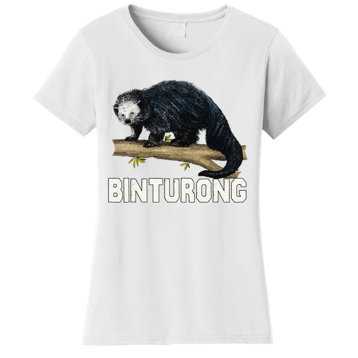 Vintage Binturong Sunset Women's T-Shirt