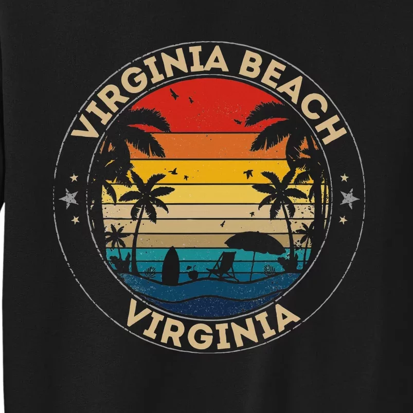 Virginia Beach Souvenir Virginia Reminder Tall Sweatshirt