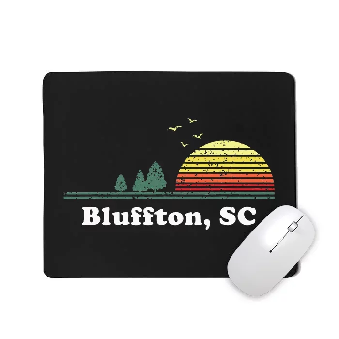 Vintage Bluffton South Carolina Home Souvenir Mousepad