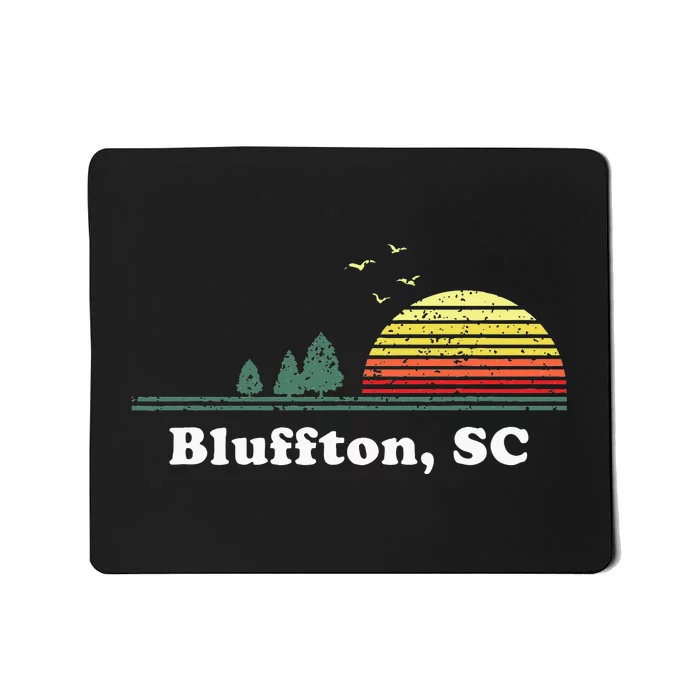 Vintage Bluffton South Carolina Home Souvenir Mousepad