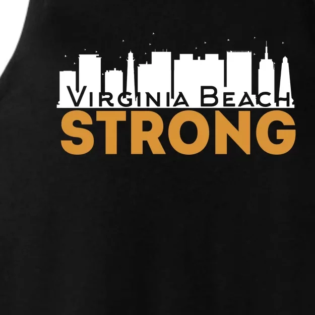 Virginia Beach Strong Ladies Tri-Blend Wicking Tank