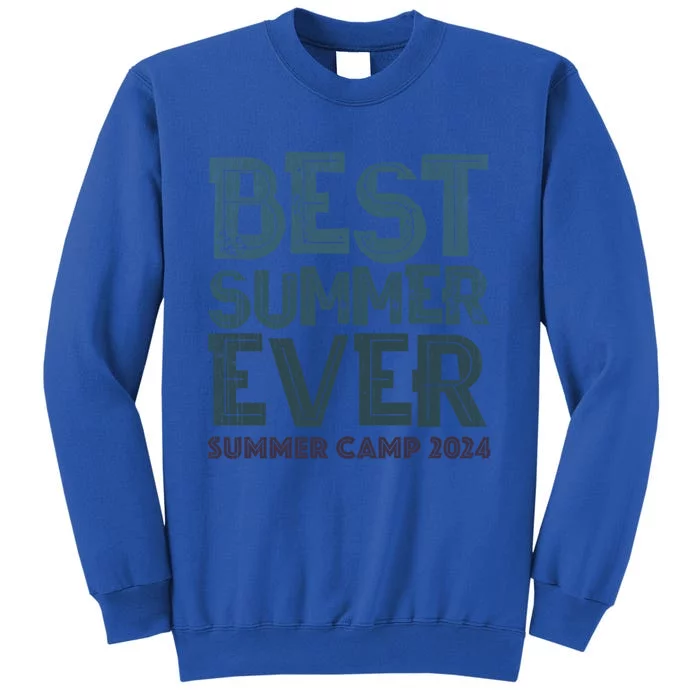 Vintage Best Summer Ever Camp 2024 Staff Cousins Nurse Meaningful Gift Sweatshirt