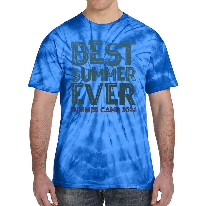 Vintage Best Summer Ever Camp 2024 Staff Cousins Nurse Meaningful Gift Tie-Dye T-Shirt