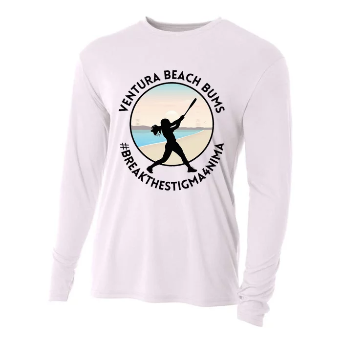 Ventura Beach Softball Team 2 Cooling Performance Long Sleeve Crew