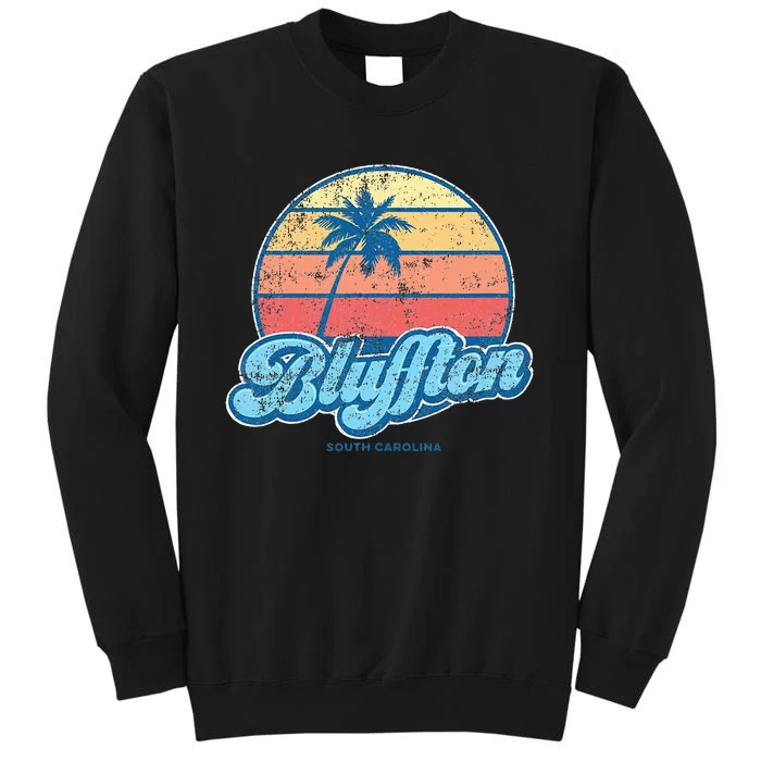 Vintage Bluffton South Carolina Sc Classic 70s Tall Sweatshirt