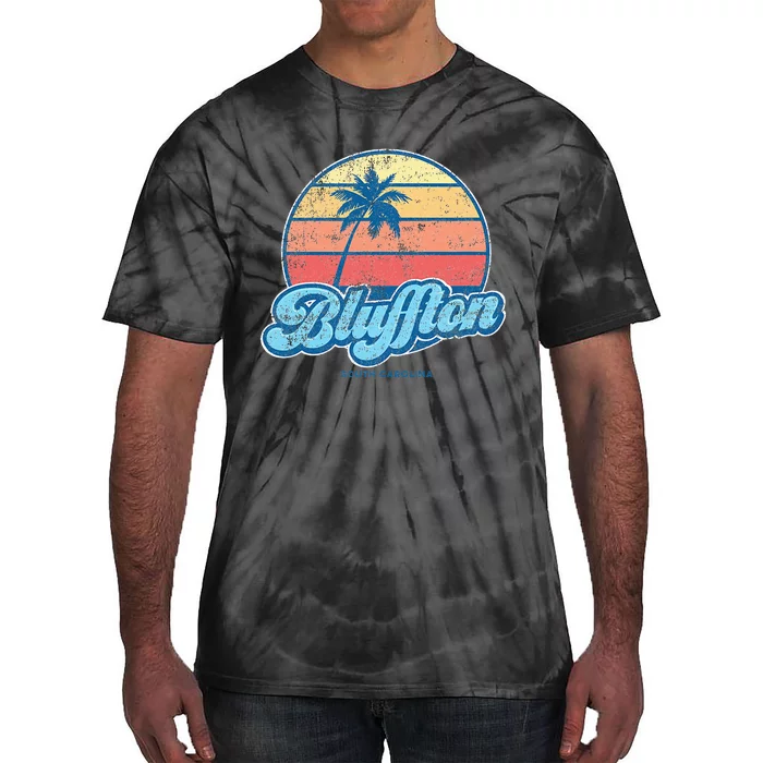 Vintage Bluffton South Carolina Sc Classic 70s Tie-Dye T-Shirt