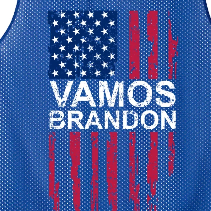 Vamos Brandon Spanish Version Of LetS Go Brandon Gift Mesh Reversible Basketball Jersey Tank