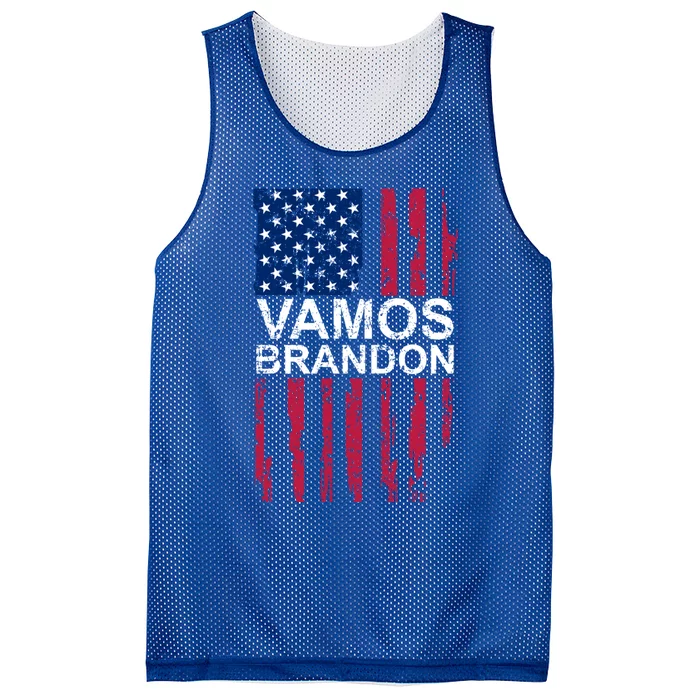 Vamos Brandon Spanish Version Of LetS Go Brandon Gift Mesh Reversible Basketball Jersey Tank