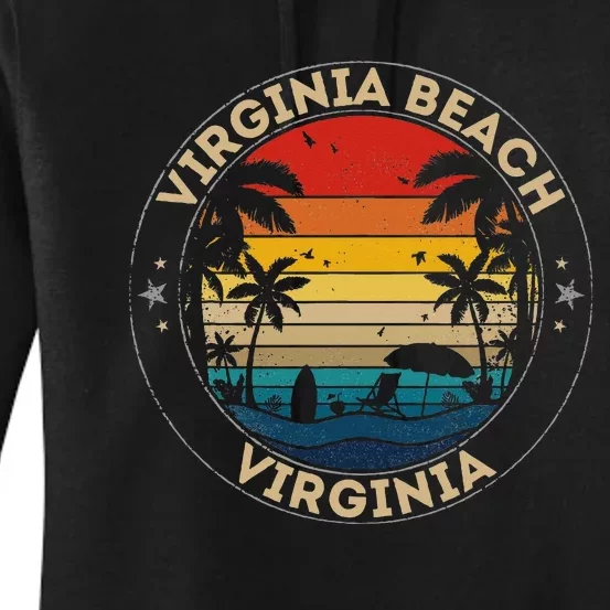 Virginia Beach Souvenir Virginia Reminder Women's Pullover Hoodie