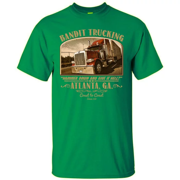 Vintage Bandit Trucking Atlanta GA Since 1977 Tall T-Shirt