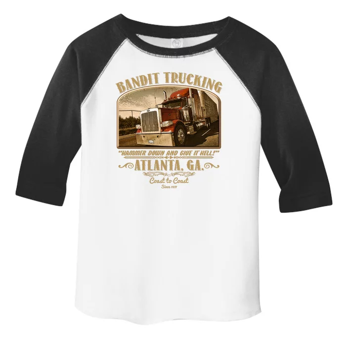 Vintage Bandit Trucking Atlanta GA Since 1977 Toddler Fine Jersey T-Shirt