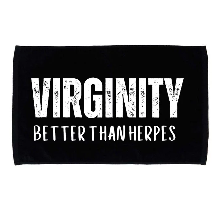 Virginity Better Than Herpes Microfiber Hand Towel