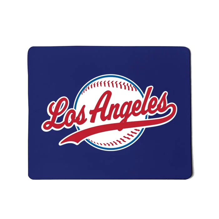 Vintage Baseball Throwback Retro Design Mousepad