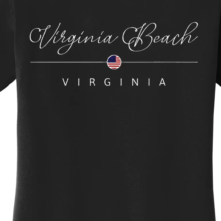 Virginia Beach Virginia Va On Virginia Beach Women's T-Shirt