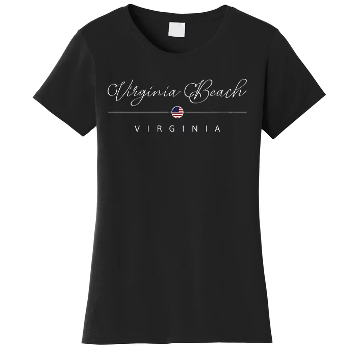 Virginia Beach Virginia Va On Virginia Beach Women's T-Shirt