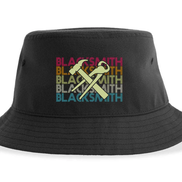 Vintage Blacksmith Sustainable Bucket Hat