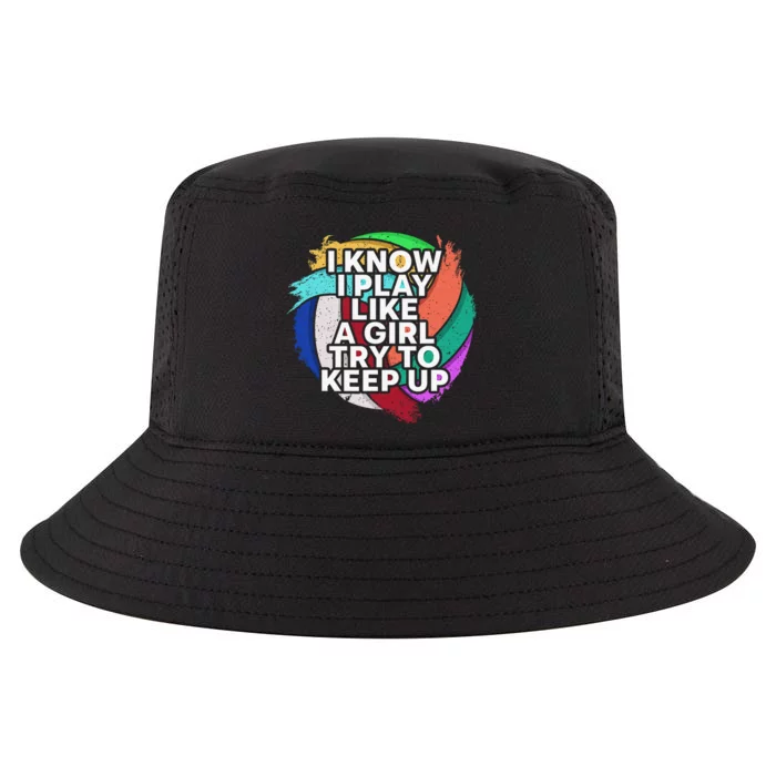 Volleyball Beach Volleyball Player Gift Cool Comfort Performance Bucket Hat