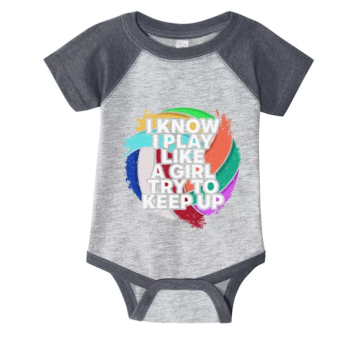 Volleyball Beach Volleyball Player Gift Infant Baby Jersey Bodysuit