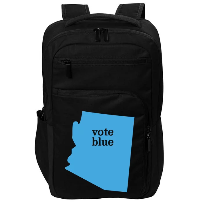 Vote Blue Voting Democratic Arizona Cute Gift Impact Tech Backpack