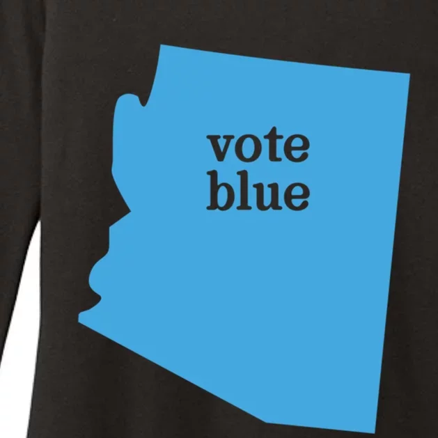 Vote Blue Voting Democratic Arizona Cute Gift Womens CVC Long Sleeve Shirt