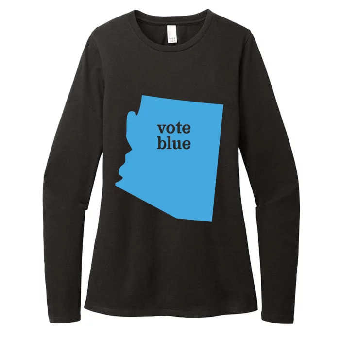 Vote Blue Voting Democratic Arizona Cute Gift Womens CVC Long Sleeve Shirt