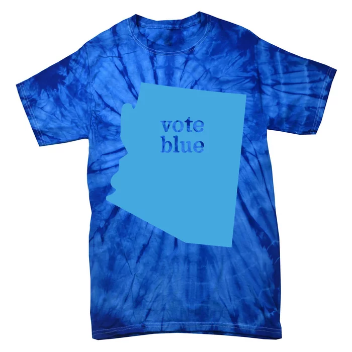 Vote Blue Voting Democratic Arizona Cute Gift Tie-Dye T-Shirt