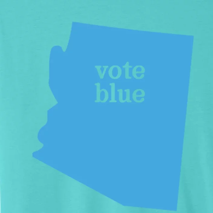 Vote Blue Voting Democratic Arizona Cute Gift ChromaSoft Performance T-Shirt