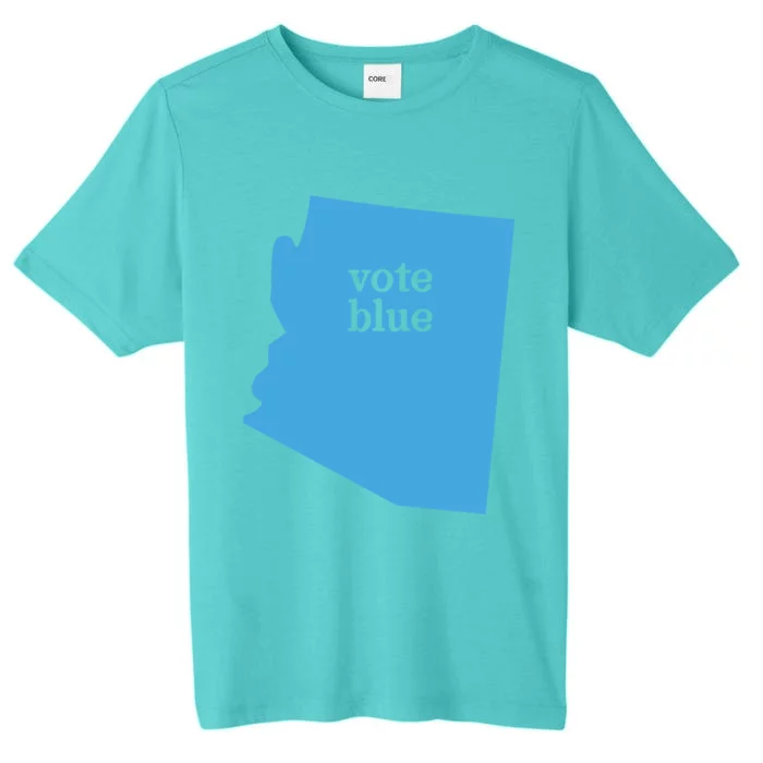 Vote Blue Voting Democratic Arizona Cute Gift ChromaSoft Performance T-Shirt