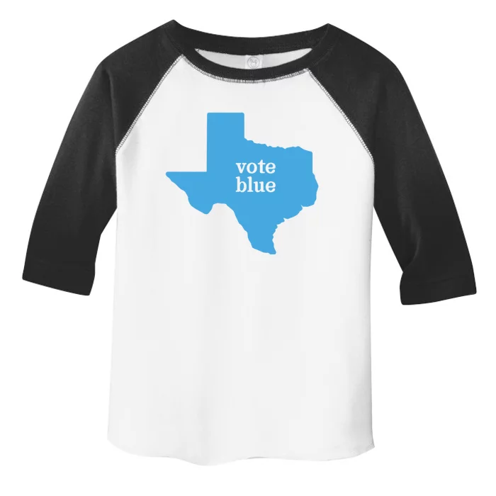 Vote Blue Voting Democratic Texas Gift Toddler Fine Jersey T-Shirt