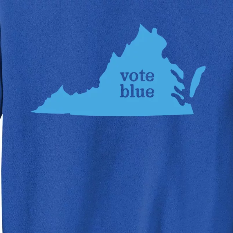 Vote Blue Voting Democratic Virginia Meaningful Gift Tall Sweatshirt