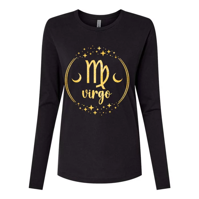 Virgo Birthday Virgo Astrology Womens Cotton Relaxed Long Sleeve T-Shirt