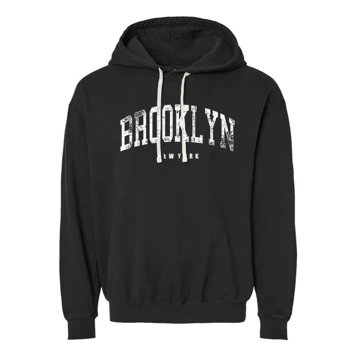 Vintage Brooklyn Garment-Dyed Fleece Hoodie