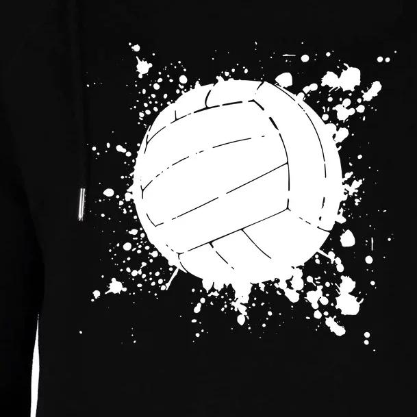 Volleyball Beach Volleyball Player Gift Womens Funnel Neck Pullover Hood