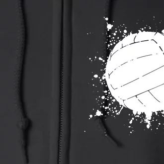 Volleyball Beach Volleyball Player Gift Full Zip Hoodie