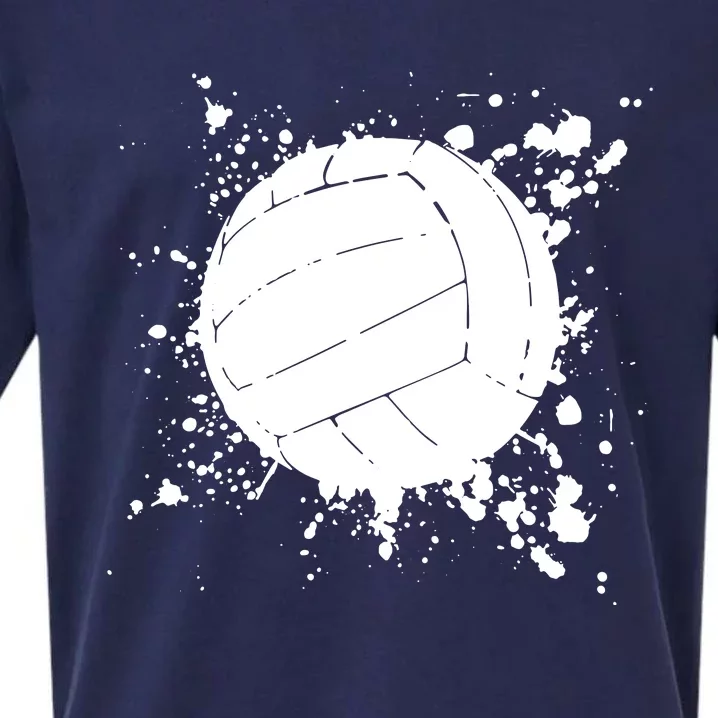 Volleyball Beach Volleyball Player Gift Sueded Cloud Jersey T-Shirt