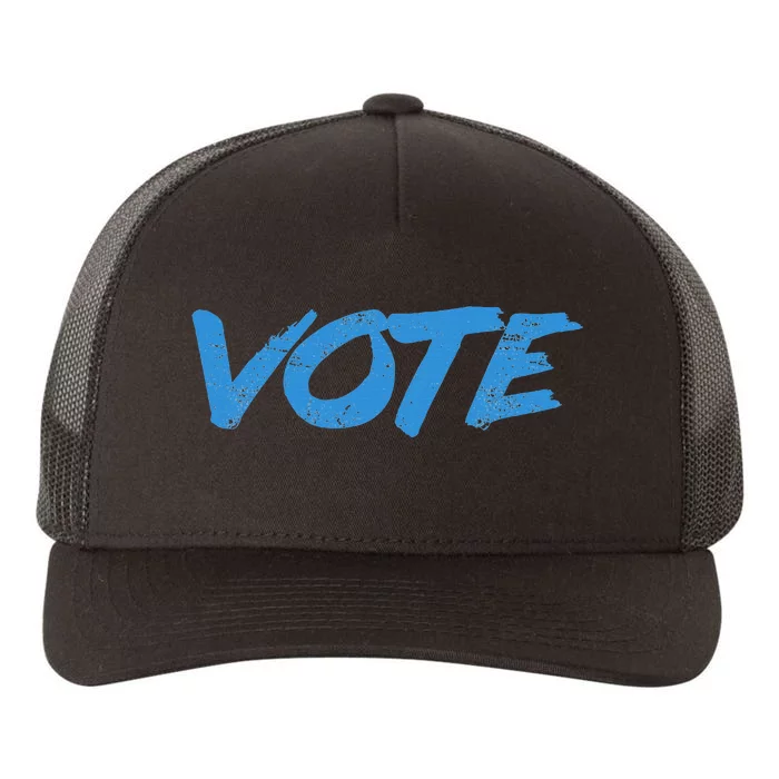 Vote Blue Yupoong Adult 5-Panel Trucker Hat