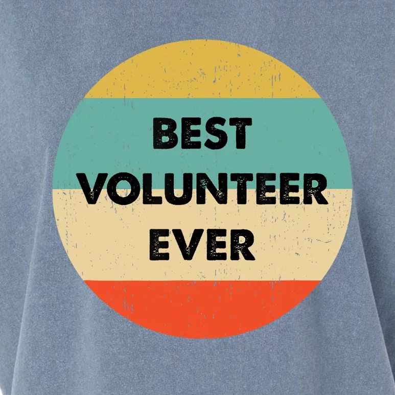 Volunteer | Best Volunteer Ever Garment-Dyed Women's Muscle Tee