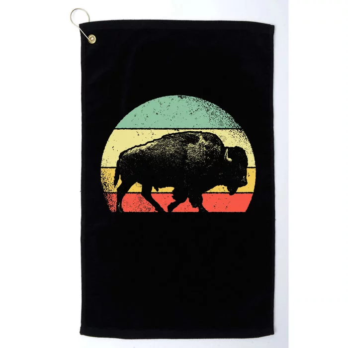 Vintage Buffalo Platinum Collection Golf Towel