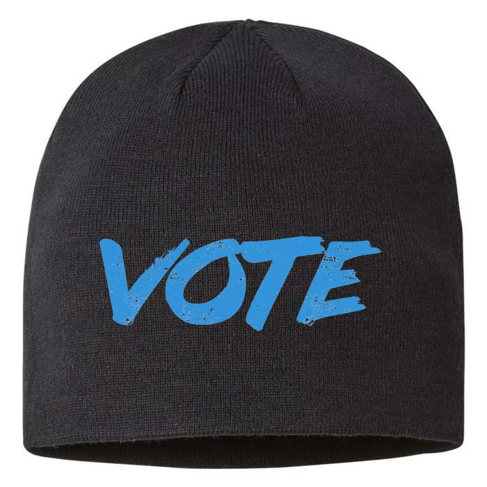 Vote Blue 8 1/2in Sustainable Knit Beanie