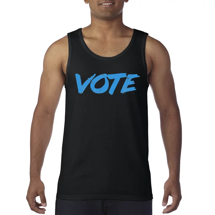 Vote Blue Tank Top