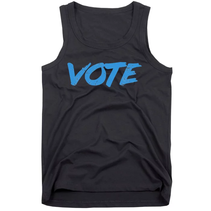 Vote Blue Tank Top