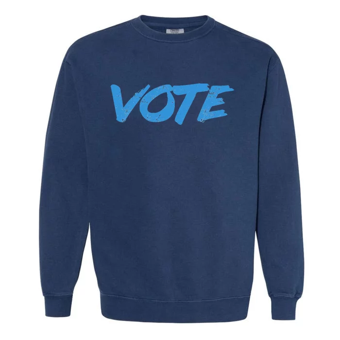 Vote Blue Garment-Dyed Sweatshirt