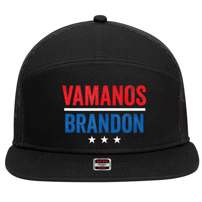 Vamanos Brandon 7 Panel Mesh Trucker Snapback Hat