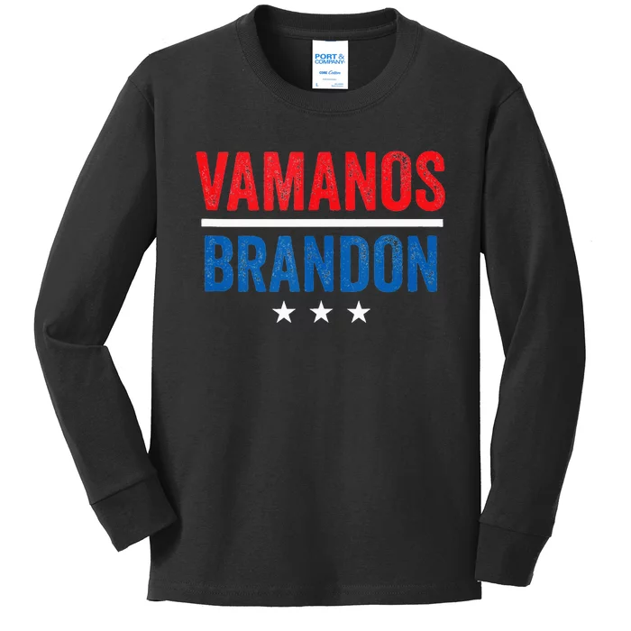 Vamanos Brandon Kids Long Sleeve Shirt