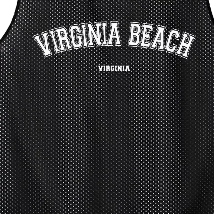 Virginia Beach Virginia Mesh Reversible Basketball Jersey Tank