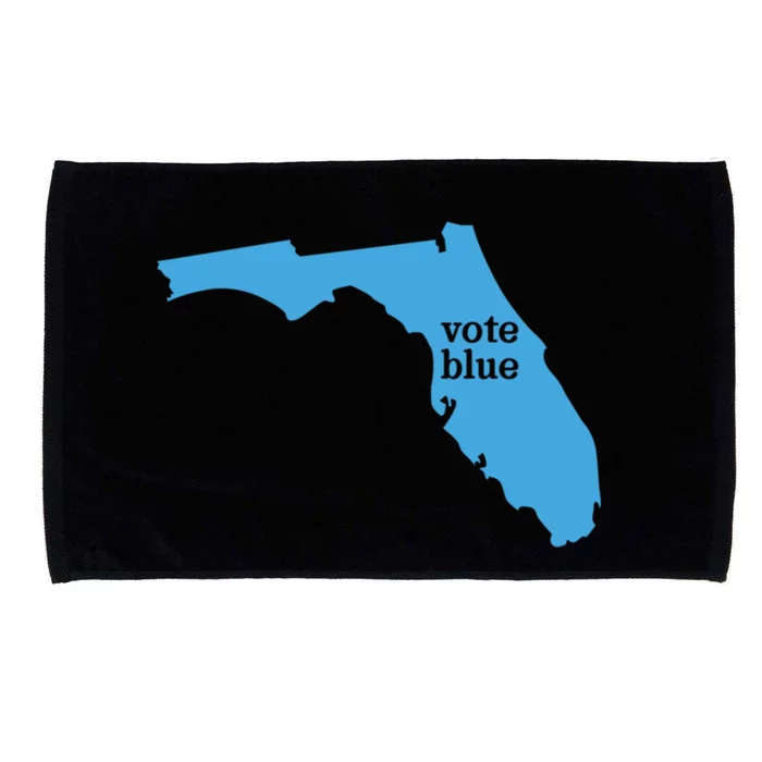 Vote Blue Voting Democratic Florida Cute Gift Microfiber Hand Towel