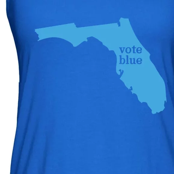 Vote Blue Voting Democratic Florida Cute Gift Ladies Essential Flowy Tank