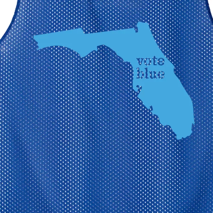 Vote Blue Voting Democratic Florida Cute Gift Mesh Reversible Basketball Jersey Tank