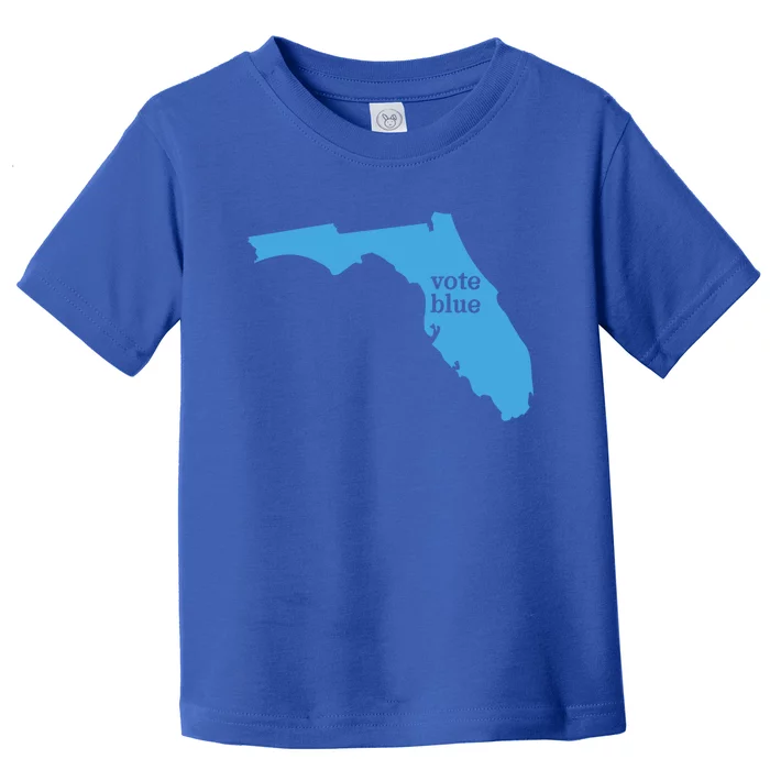 Vote Blue Voting Democratic Florida Cute Gift Toddler T-Shirt